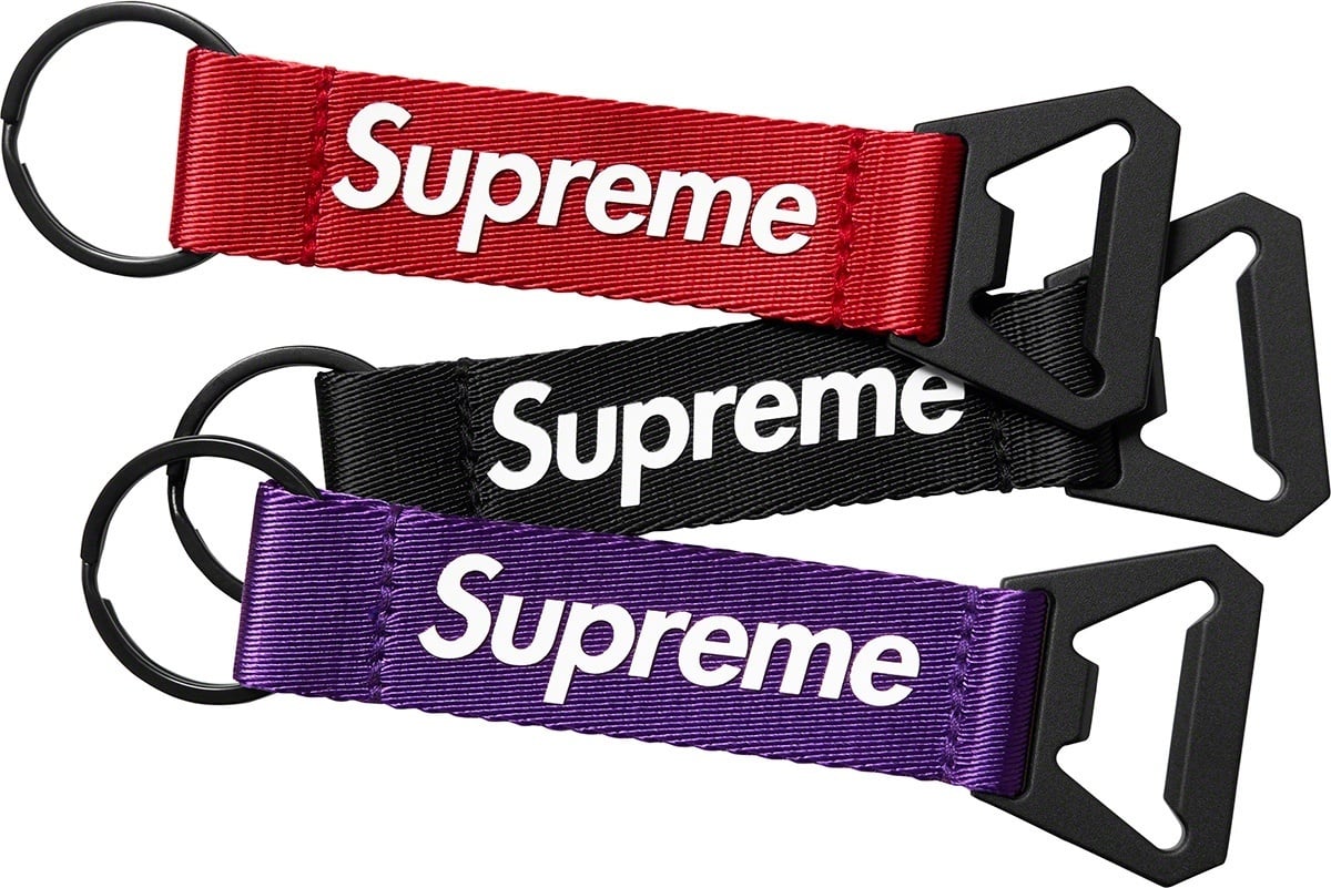 Bottle Opener Webbing Keychain